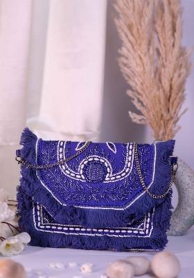 Women Embellished Miniature Clutch Bag