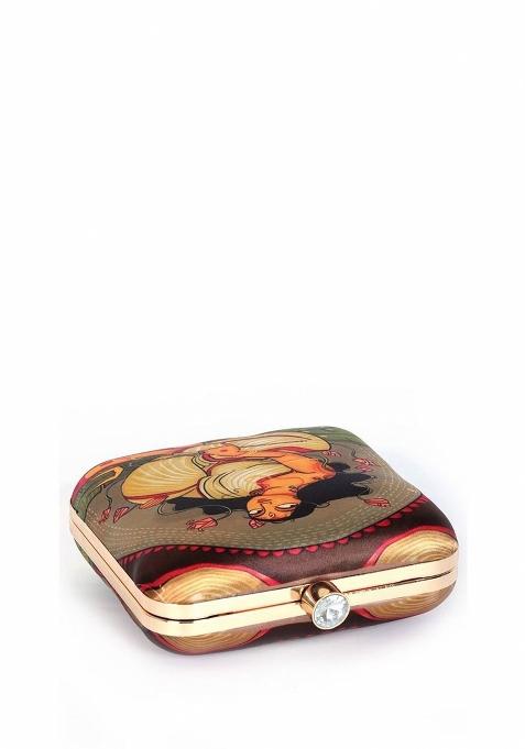 Printed Box Clutch