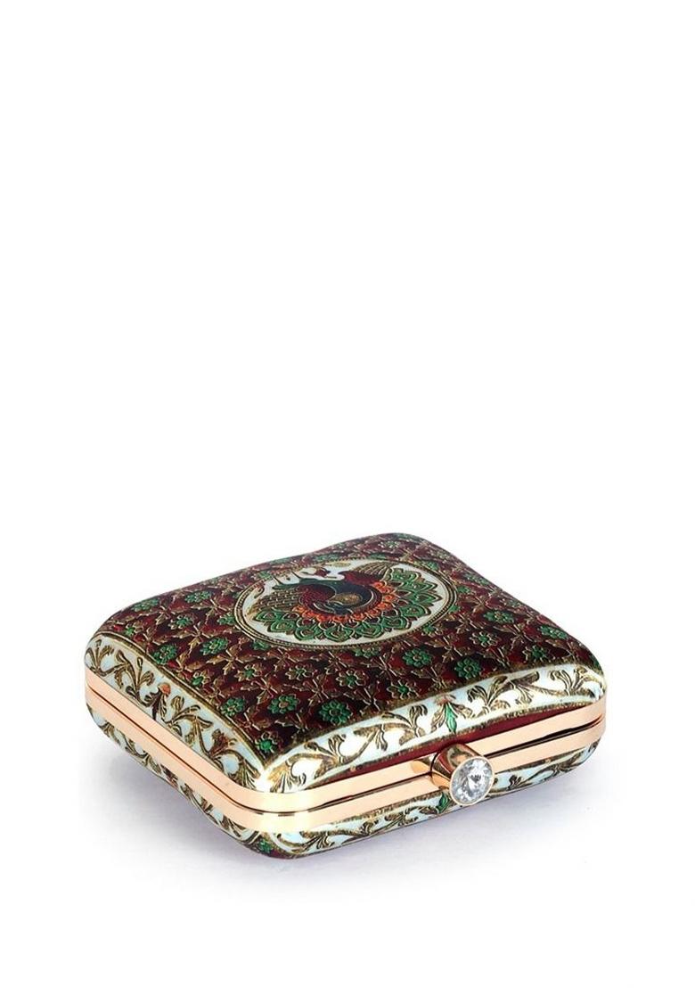 Printed Box Clutch
