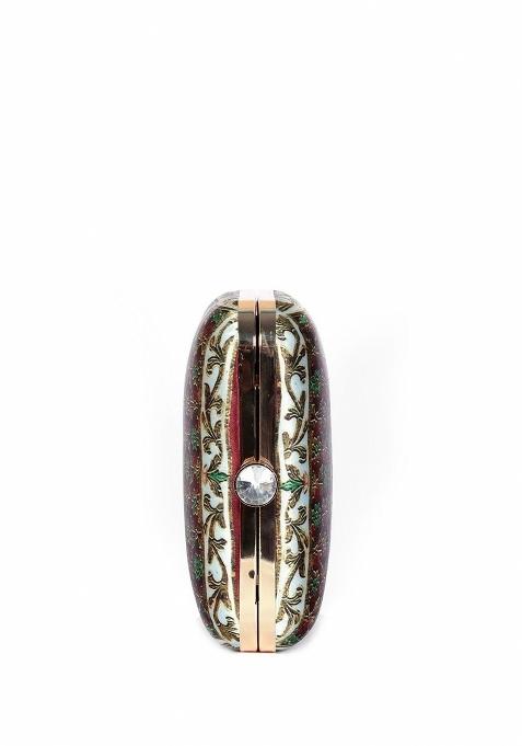 Printed Box Clutch