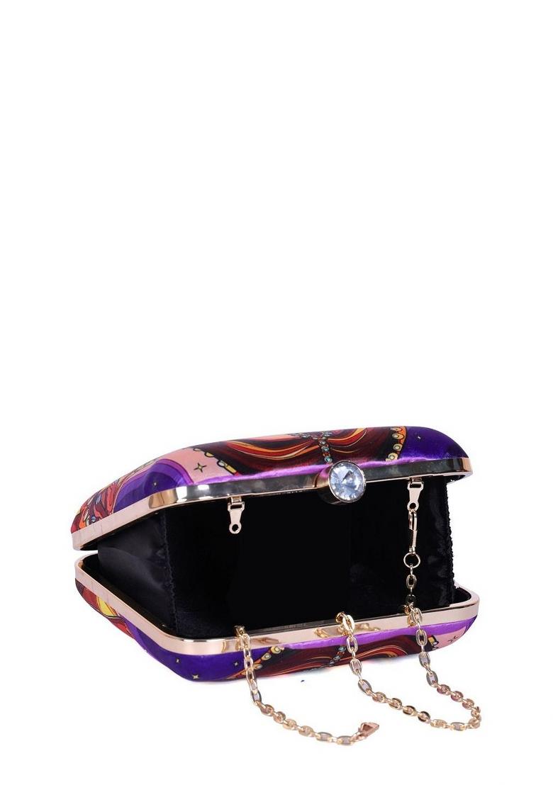 Printed Box Clutch