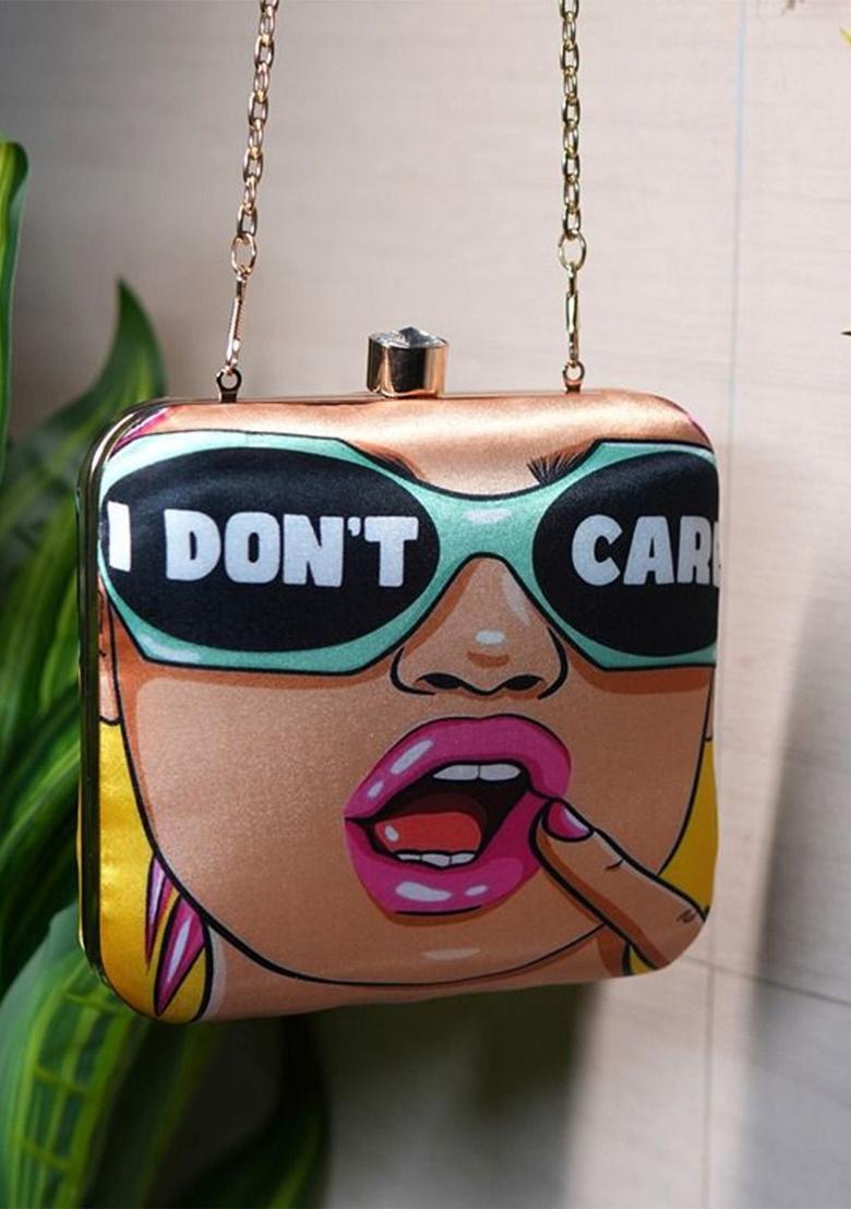 Printed Box Clutch