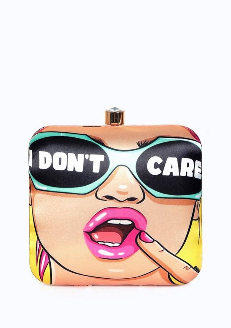 Printed Box Clutch