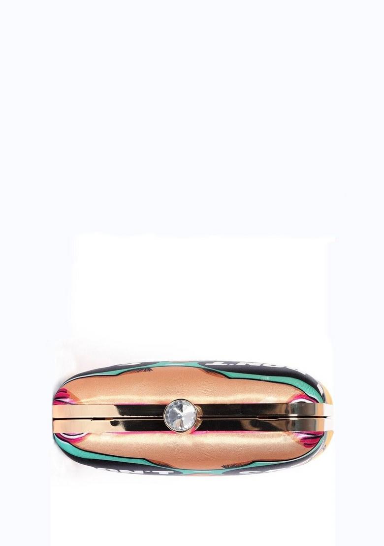 Printed Box Clutch