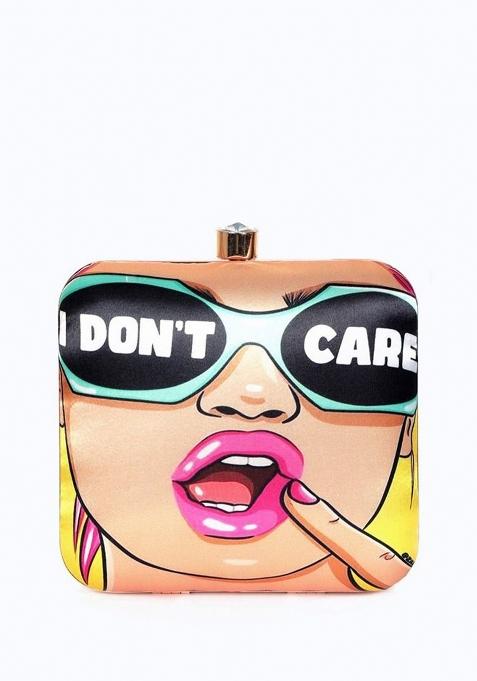 Printed Box Clutch