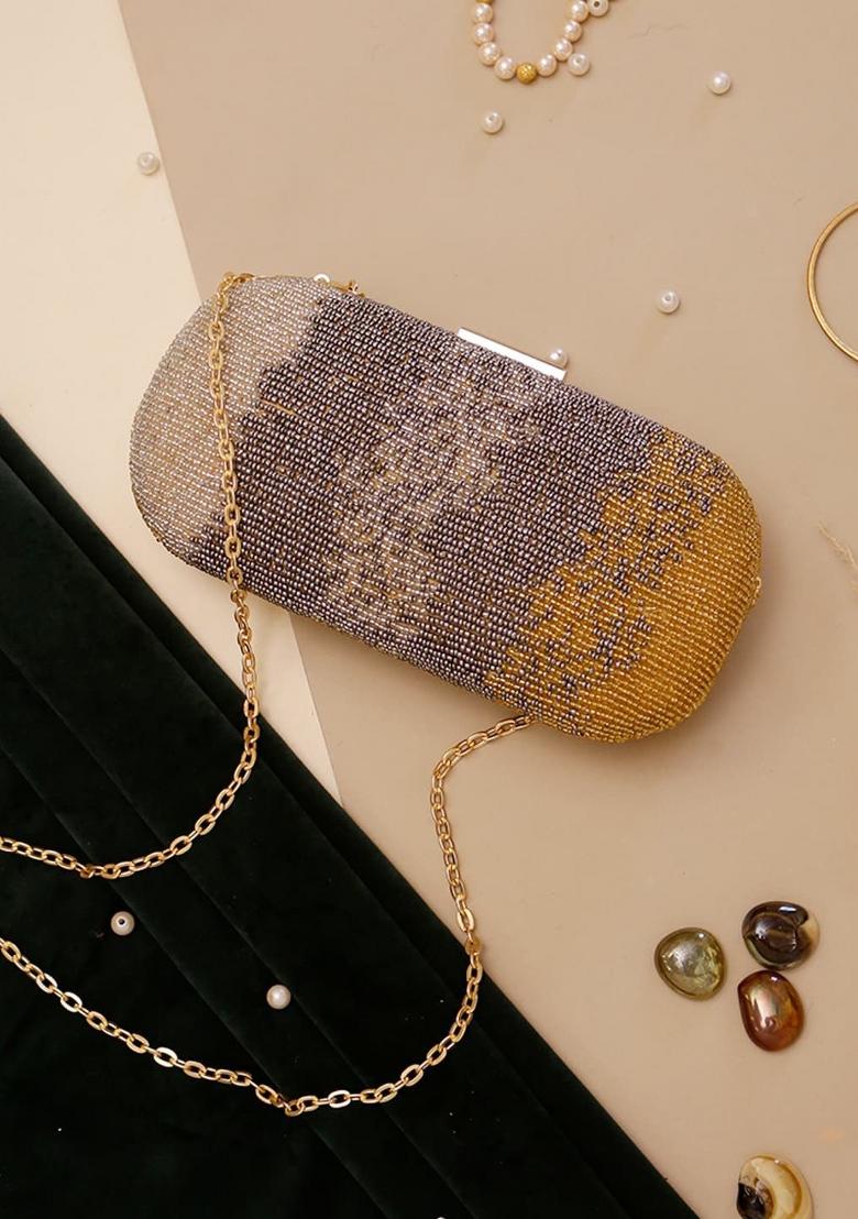 Structured Clutch Bag