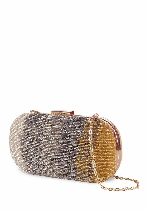 Structured Clutch Bag