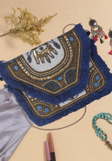 Embellished Clutch Bag