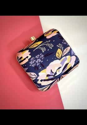 Women Navy Blue Clutches