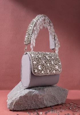 Embellished Envelope Clutch
