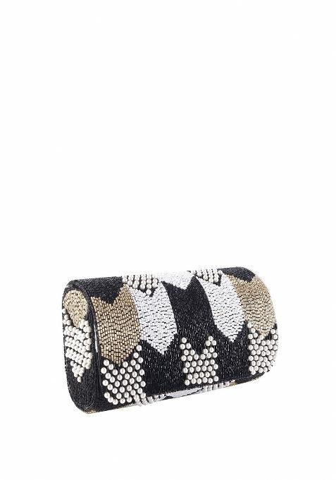 Embellished Envelope Clutch