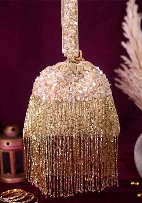 Embellished Shopper Clutch Bag