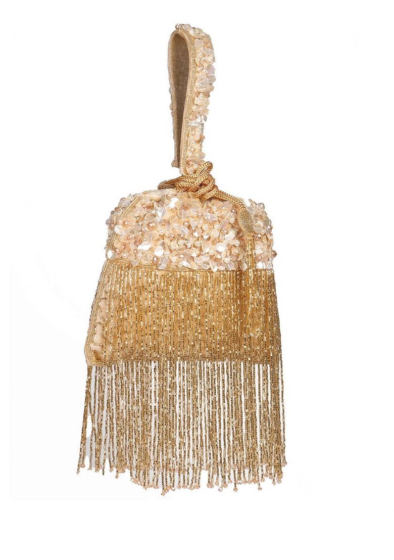 Embellished Shopper Clutch Bag