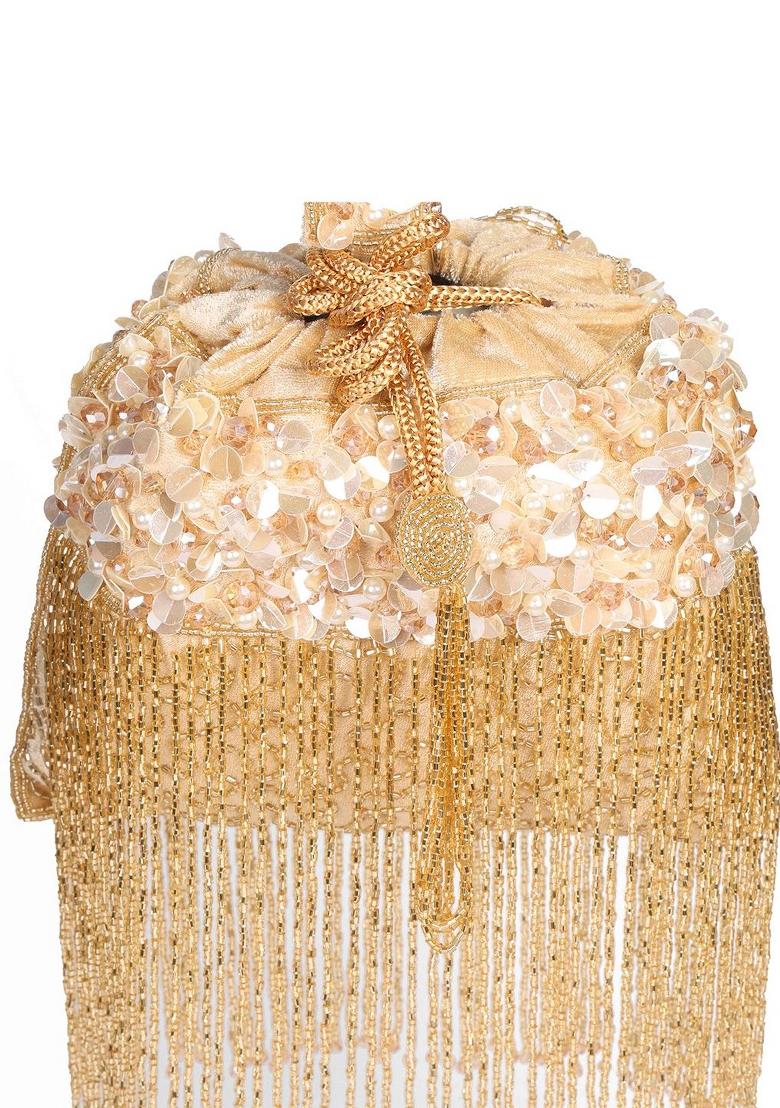 Embellished Shopper Clutch Bag