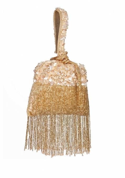 Embellished Shopper Clutch Bag