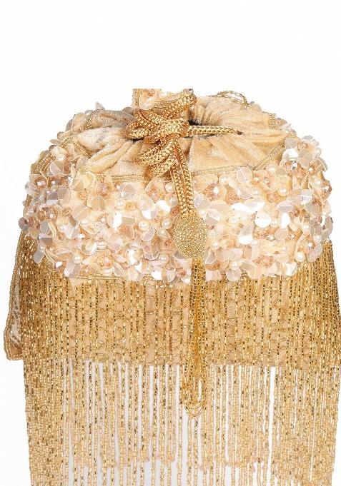 Embellished Shopper Clutch Bag