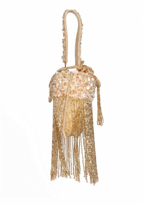 Embellished Shopper Clutch Bag