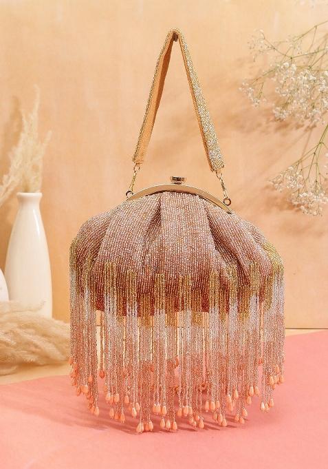 Embroidered Purse Clutch