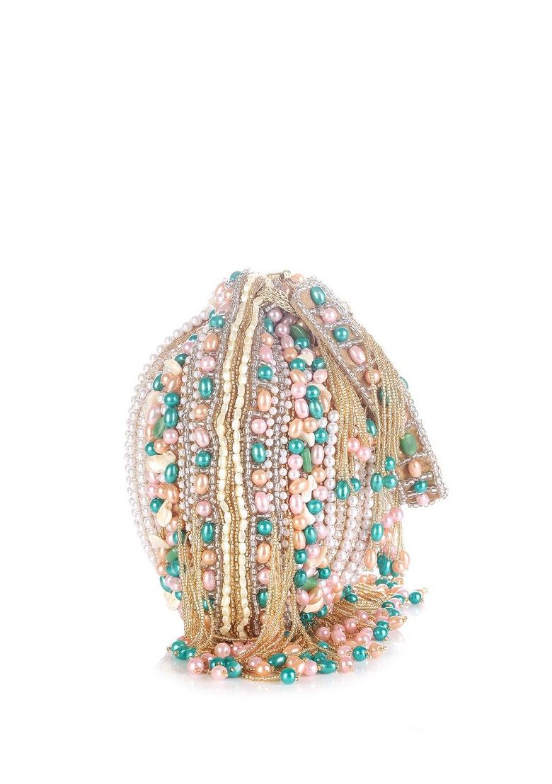 Water Resistant Embellished Potli