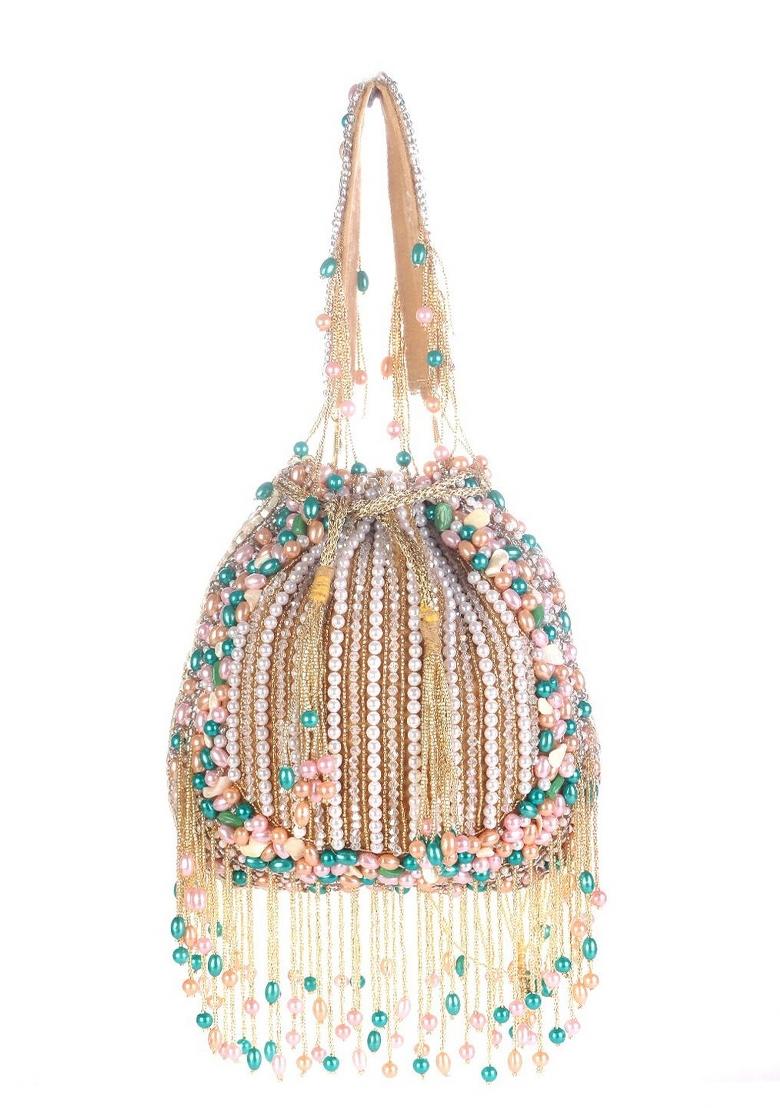 Water Resistant Embellished Potli