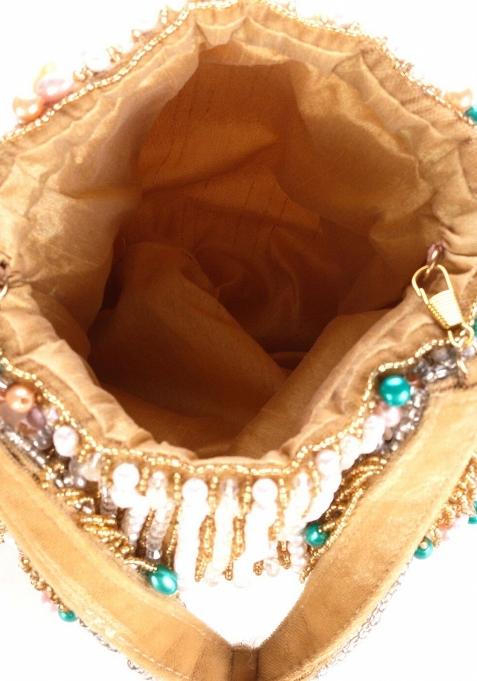 Water Resistant Embellished Potli