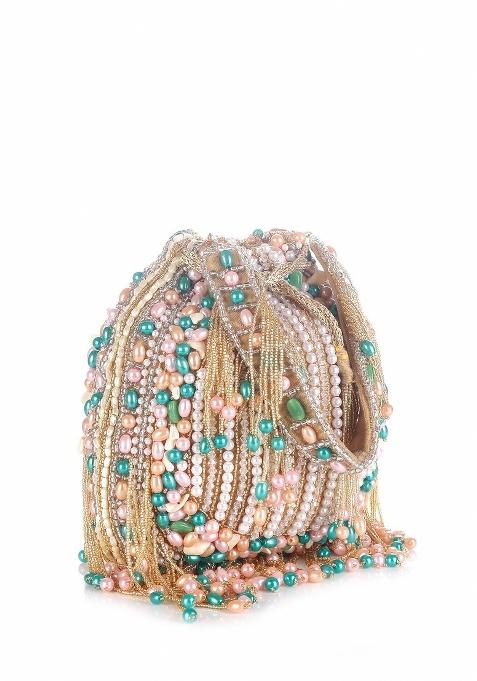 Water Resistant Embellished Potli