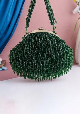 Water Resistant Embellished Purse Clutch