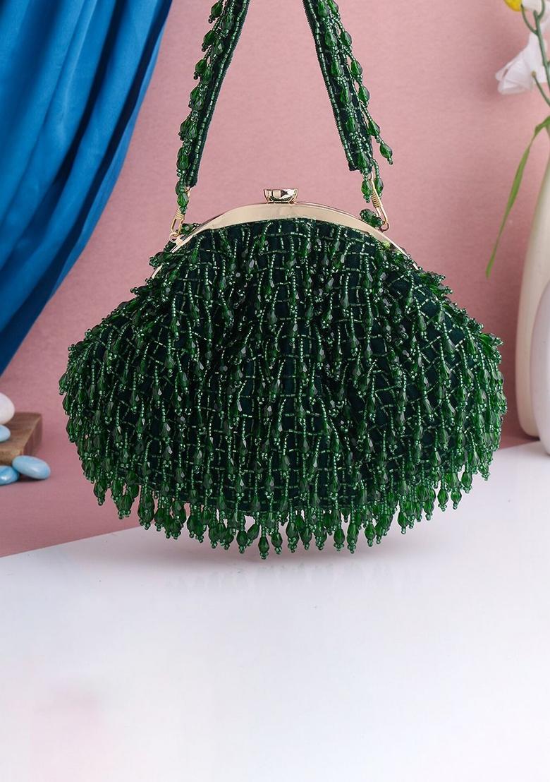 Water Resistant Embellished Purse Clutch