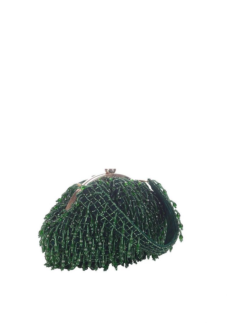 Water Resistant Embellished Purse Clutch