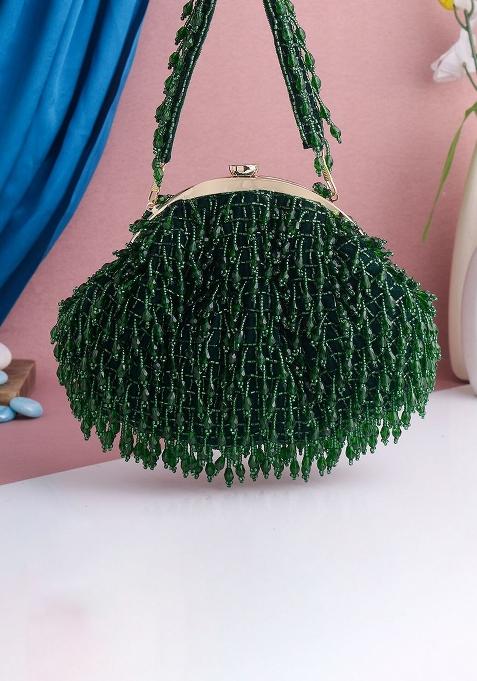 Water Resistant Embellished Purse Clutch