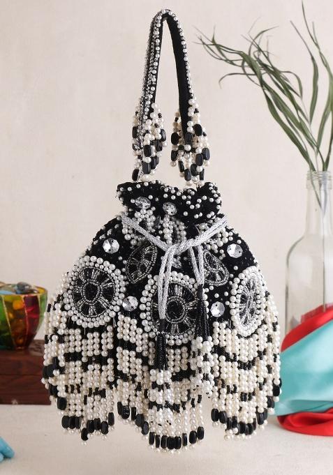 Water Resistant Embellished Potli