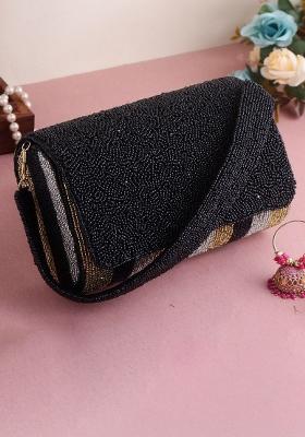 Water Resistant Embellished Purse Clutch