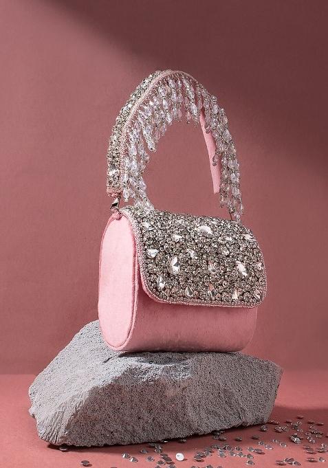 Embellished Envelope Clutch