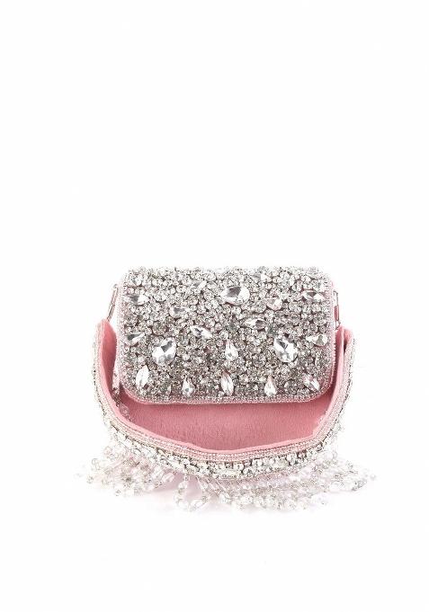 Embellished Envelope Clutch