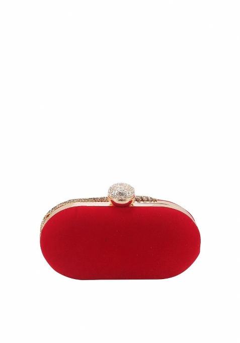 Embellished Box Clutch