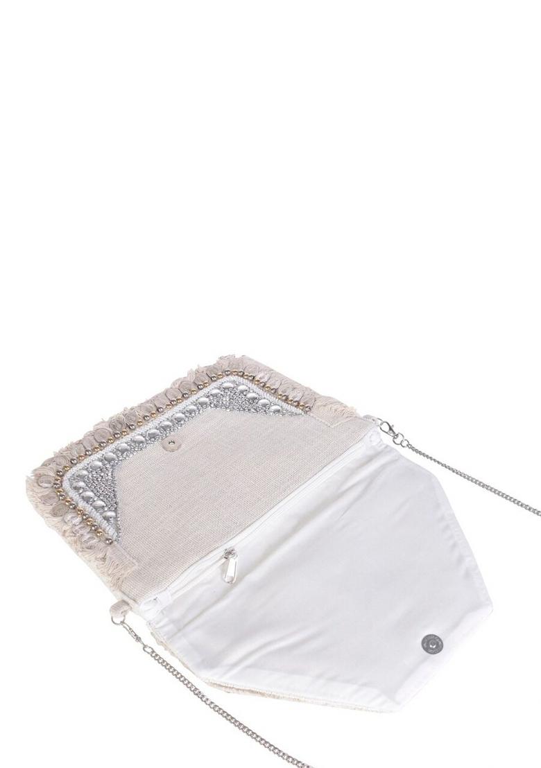 Embellished Envelope Clutch