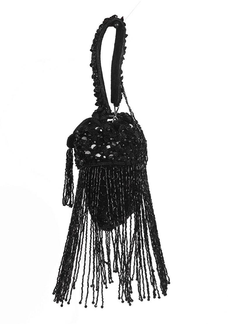 Embellished Structured Clutch Bag