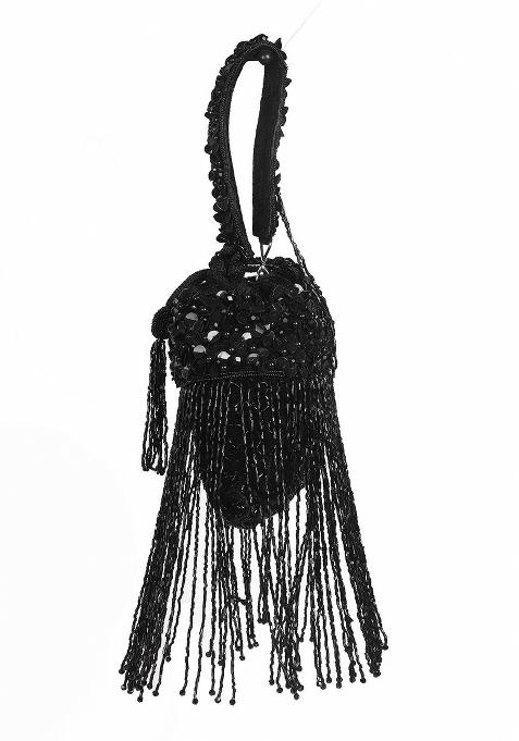 Embellished Structured Clutch Bag