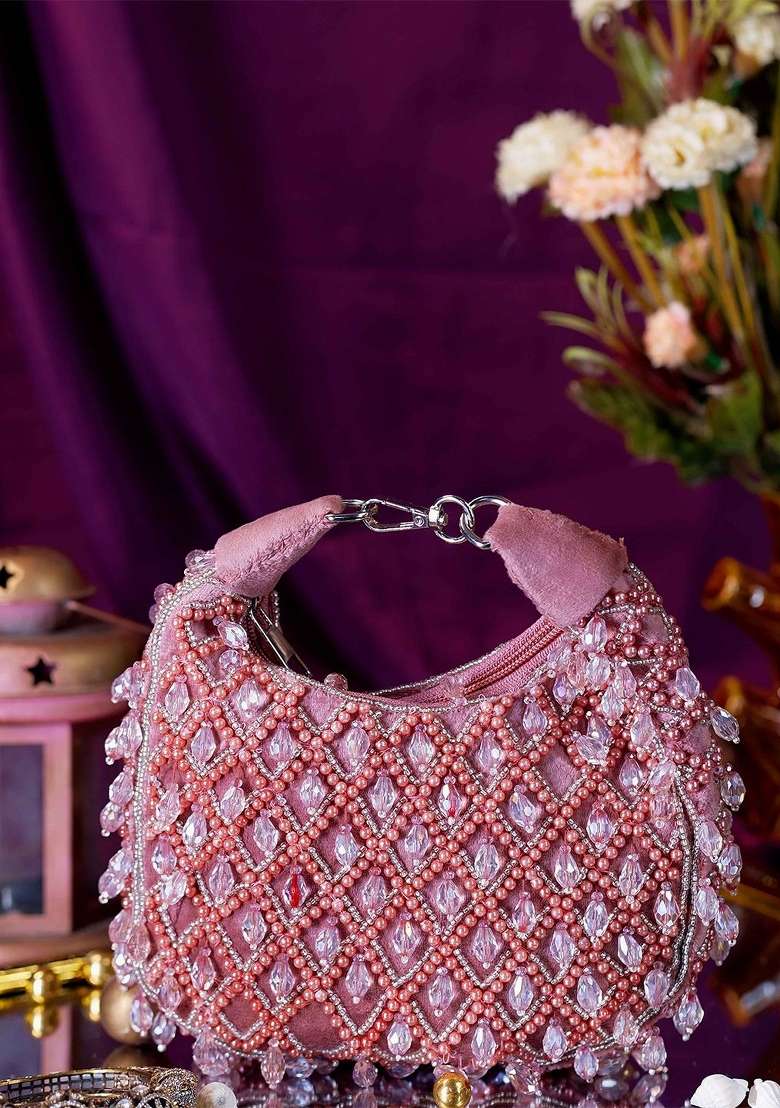 Women Embellished Miniature Clutch Bag - Indya