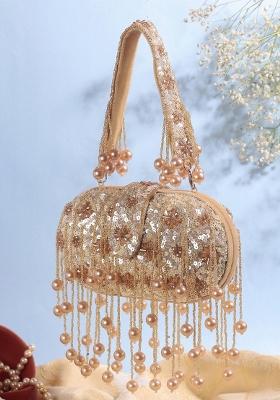 Embellished Box Clutch - Indya