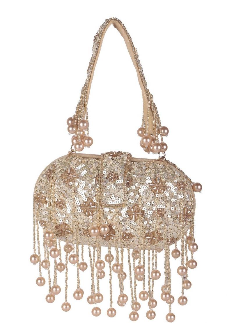 Embellished Box Clutch - Indya