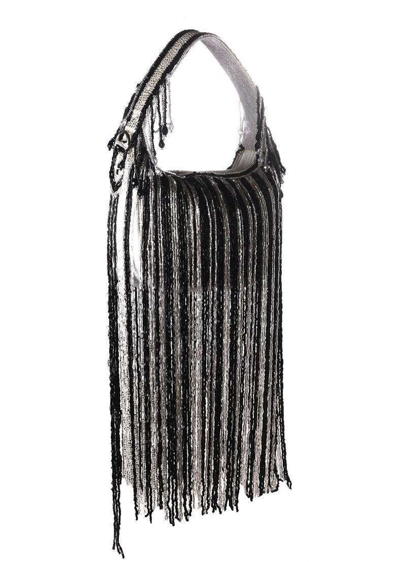 Embellished Tassel Box Clutch - Indya