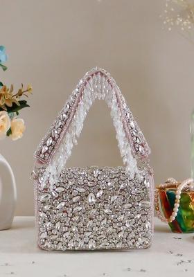Embellished Oversized Purse