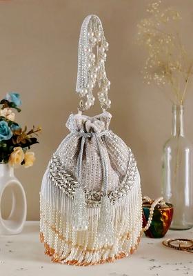Embellished Crystal Potli Bag