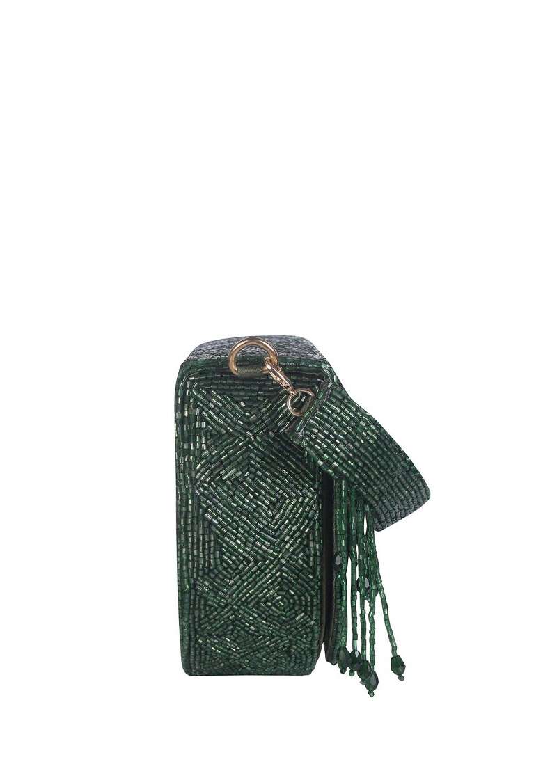 Embellished Fabric Potli - Indya
