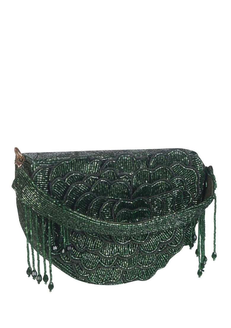 Embellished Fabric Potli - Indya
