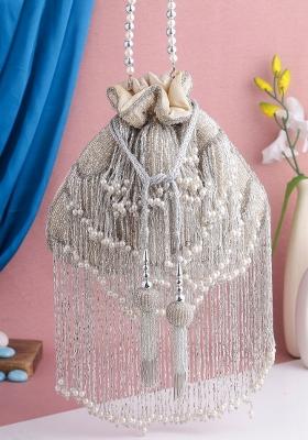 Water Resistant Embellished Potli