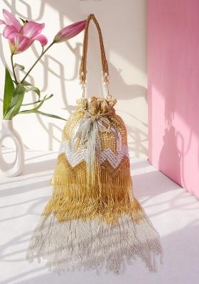 Embellished Embroidered Potli