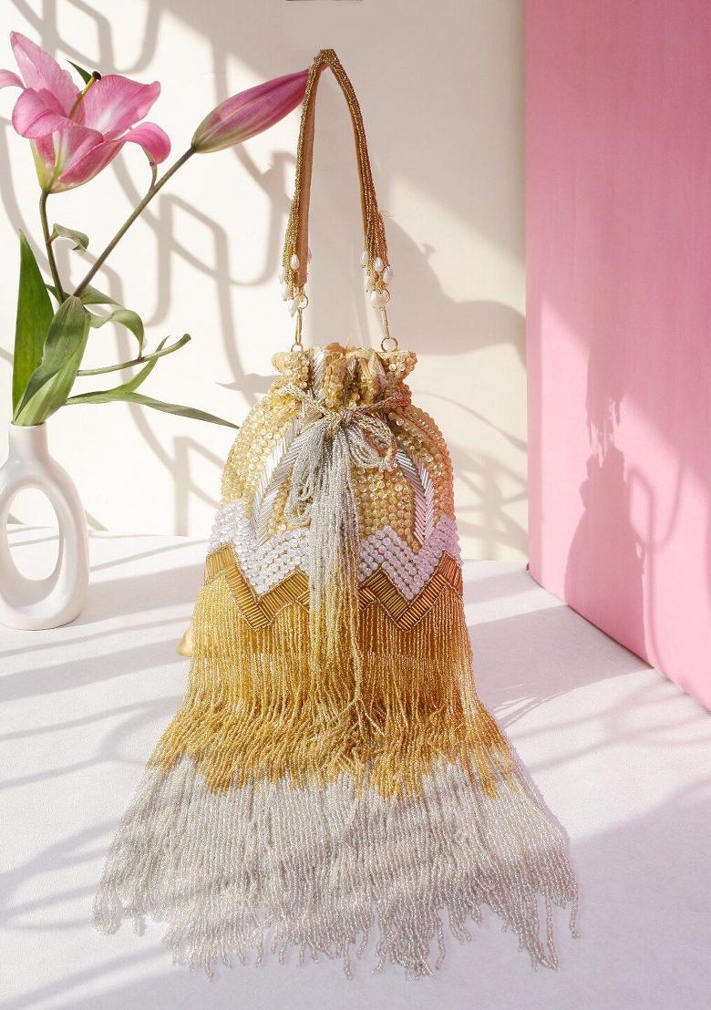 Embellished Embroidered Potli