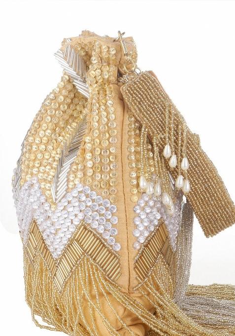 Embellished Embroidered Potli